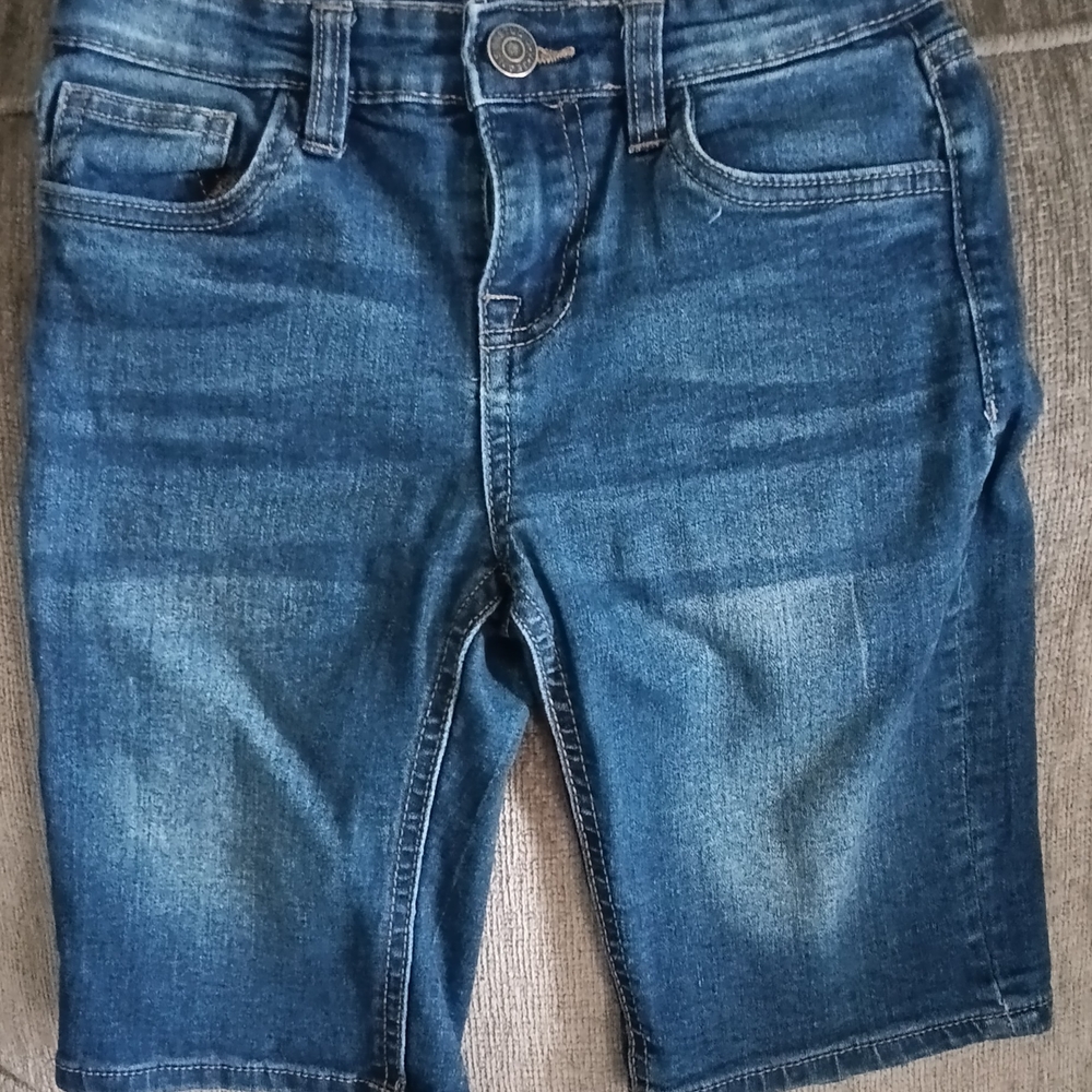 Kids Knee-high Jeans Shorts